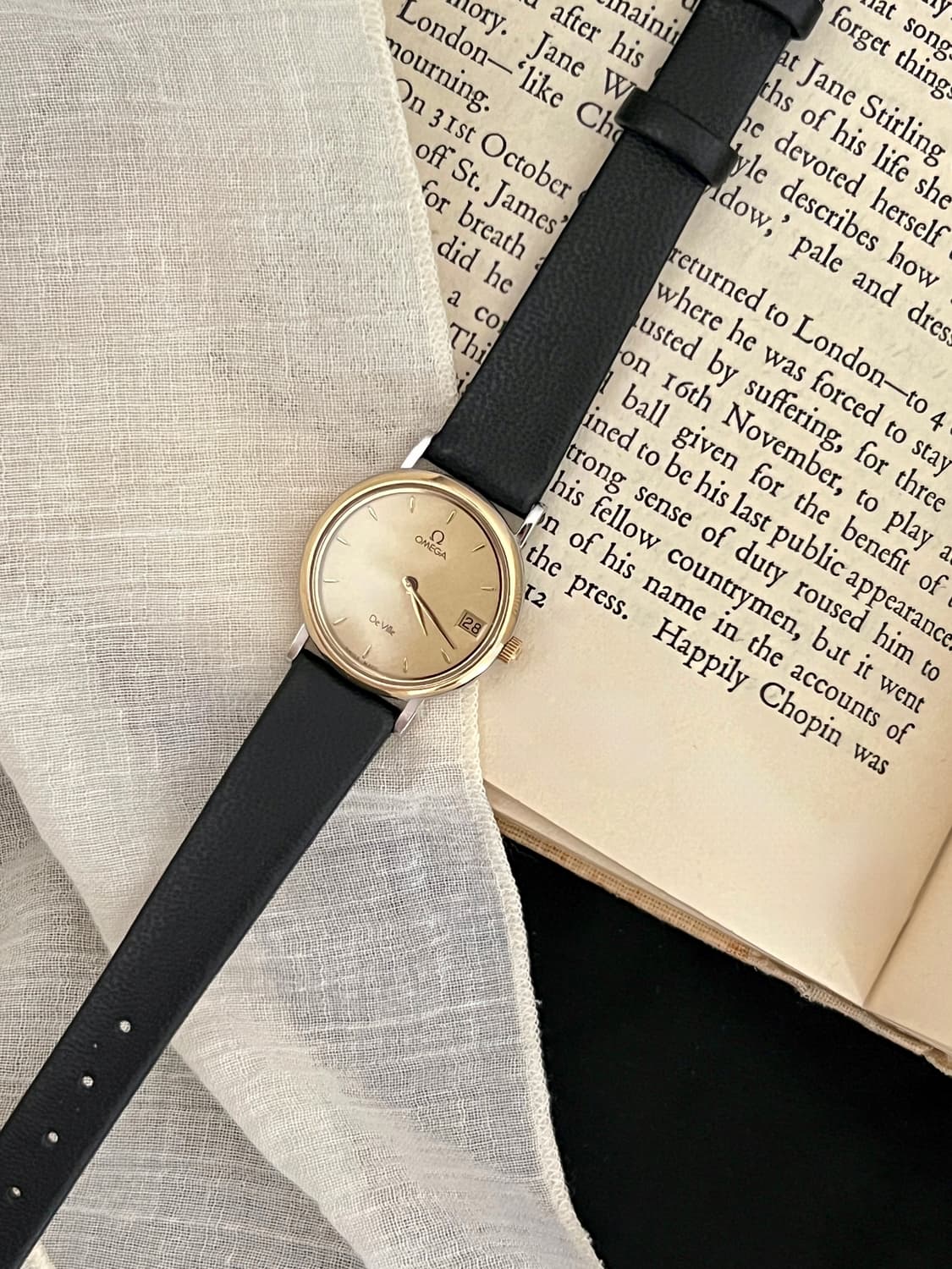 오메가 드빌  라운드 콤비 여성 시계 / 정품감정. 오버홀  상품이미지6