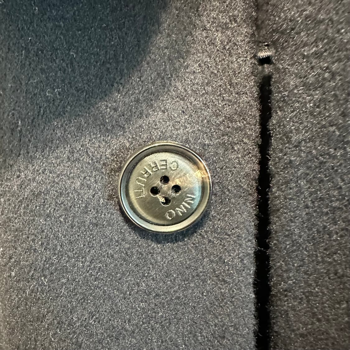 니노세루티 캐시미어 래빗퍼 코트 상품이미지5