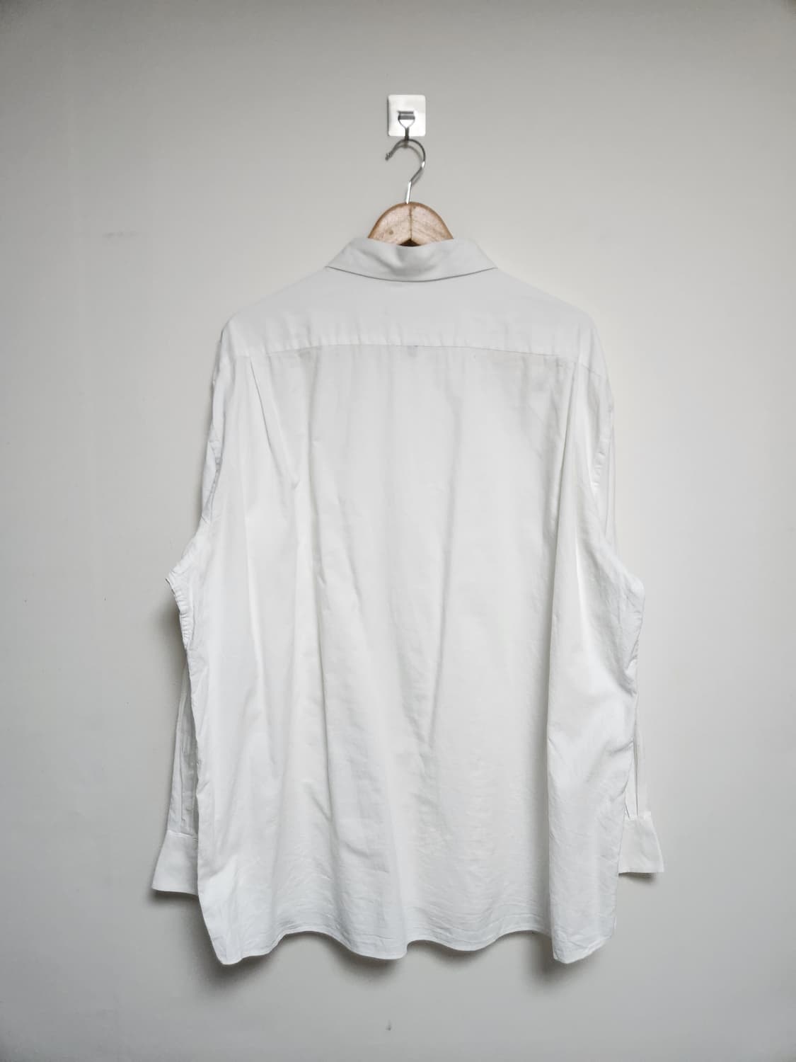 타미힐피거Tommy 화이트 코튼 셔츠 2XL - S183 상품이미지2