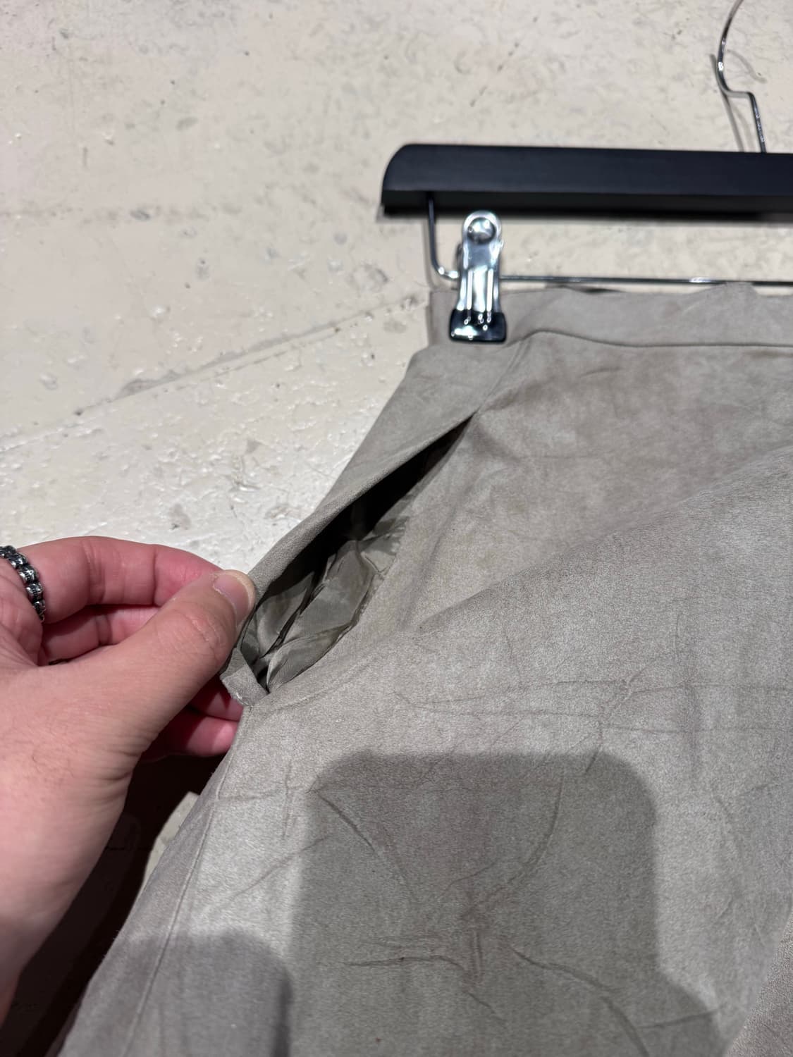 크리스찬 디올 스웨이드 레더 스커트 상품이미지10