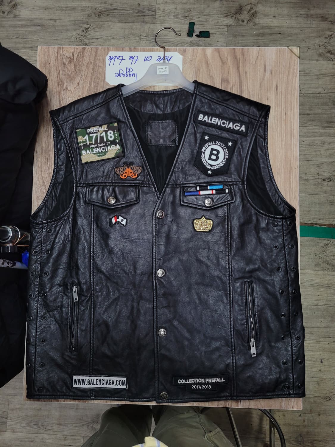 가죽 조끼 베스트 상품이미지1