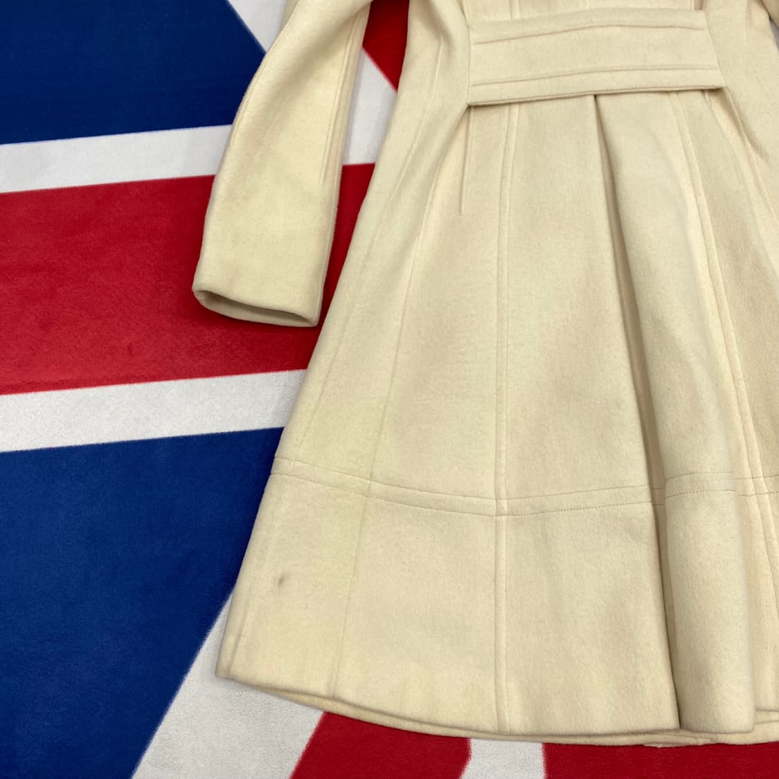 타임 앙고라 롱코트 실측44-55  상품이미지6