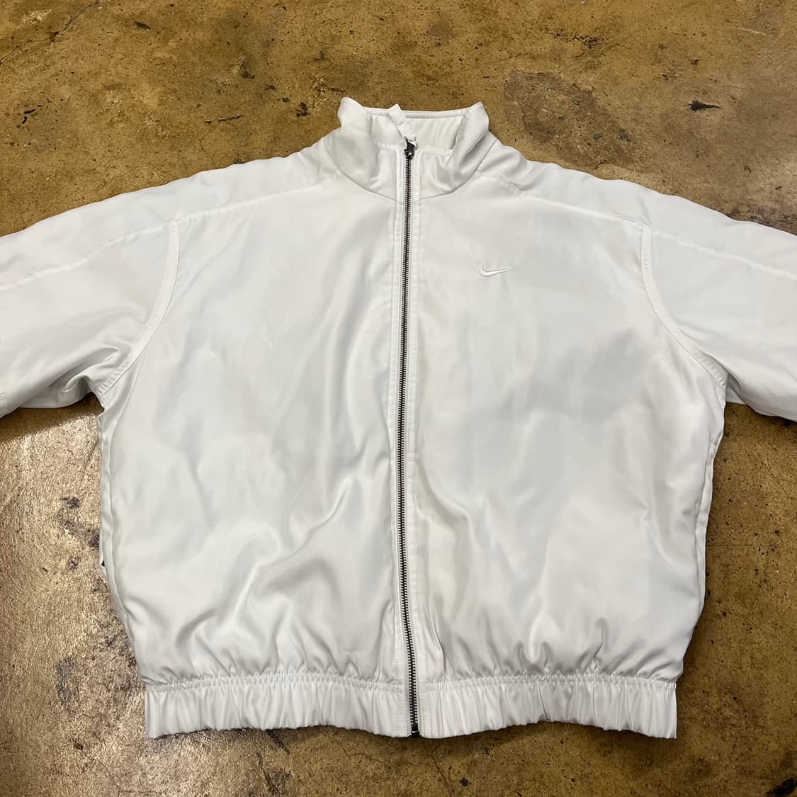 [정품/S] 나이키 NRG 솔로 스우시 사틴 봄버 자켓 b17 상품이미지3
