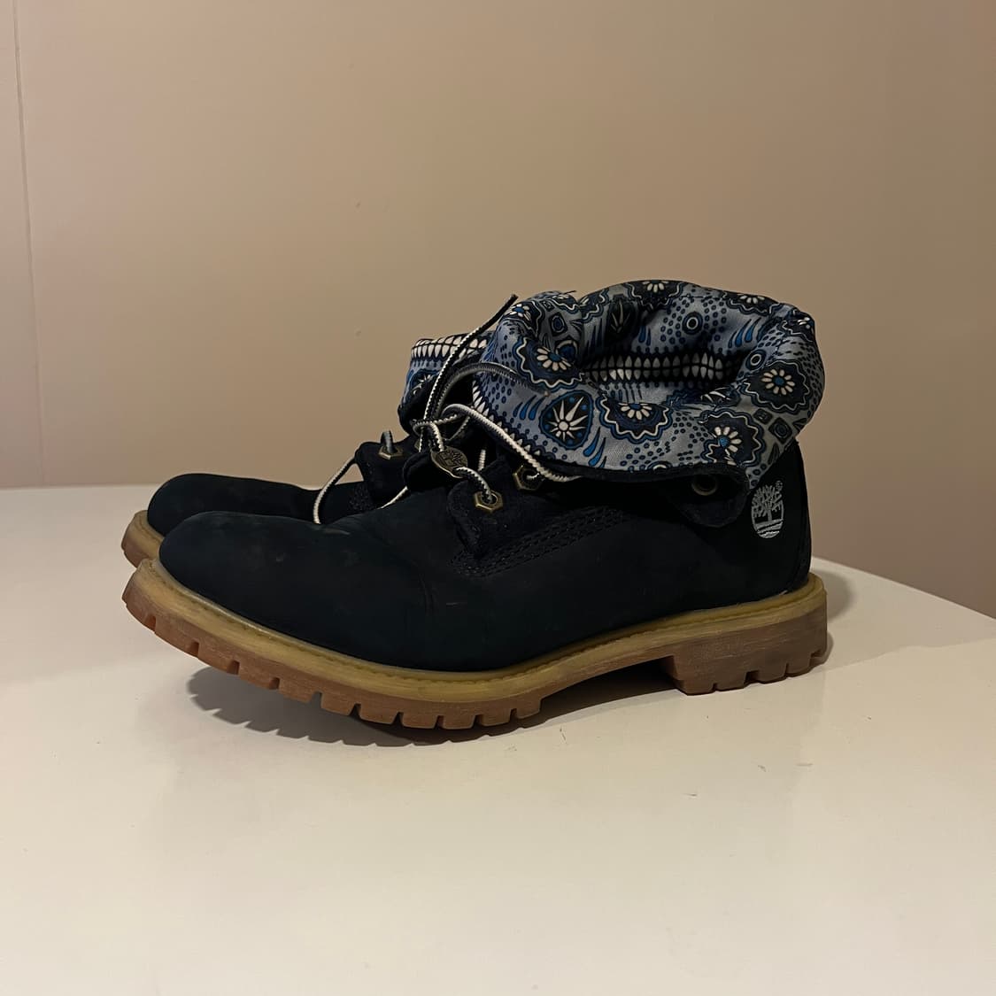 팀버랜드 롤탑 패턴 딥네이비 상품이미지1