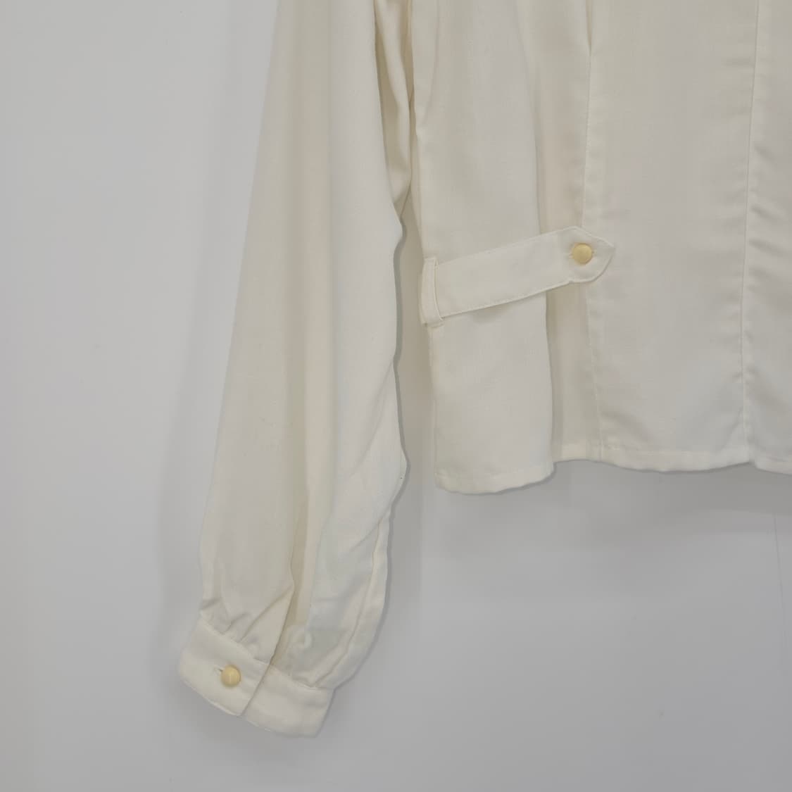 일본 빈티지 발민 여성 블라우스 아이보리 상품이미지8