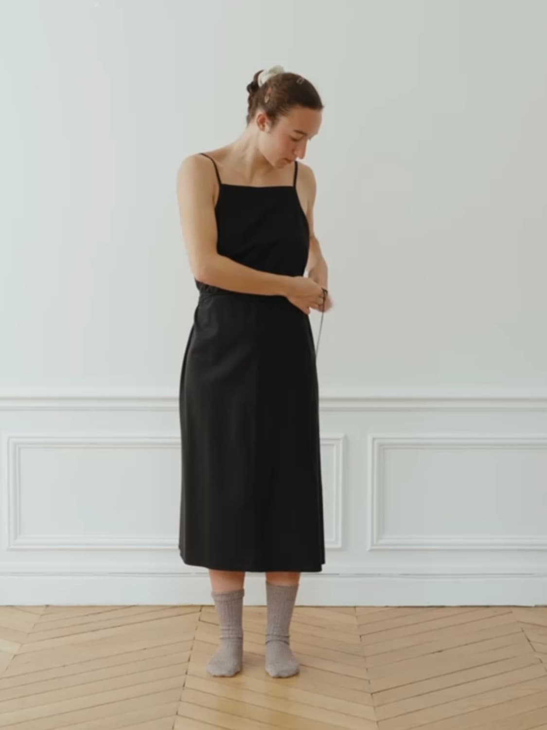 베이스레인지 yumi apron 에이프런 원피스 상품이미지3