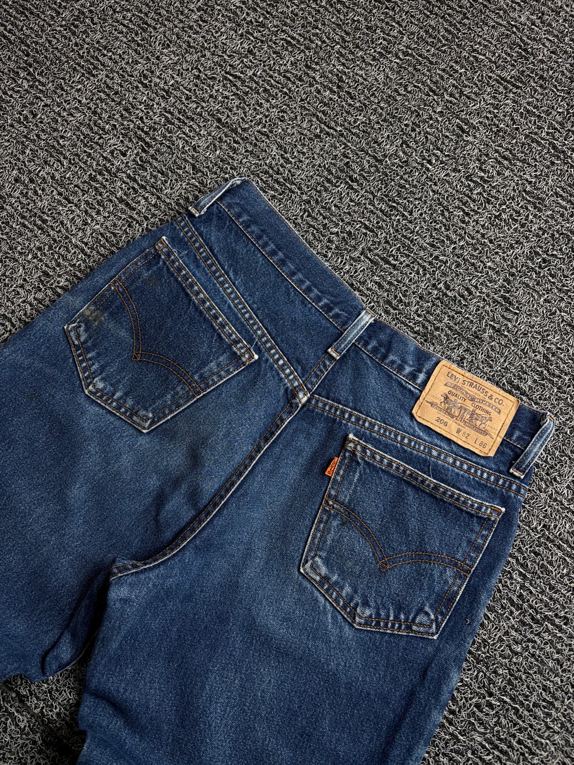 00s 리바이스 206 og 오렌지탭 루즈핏 데님 팬츠 1999 상품이미지5