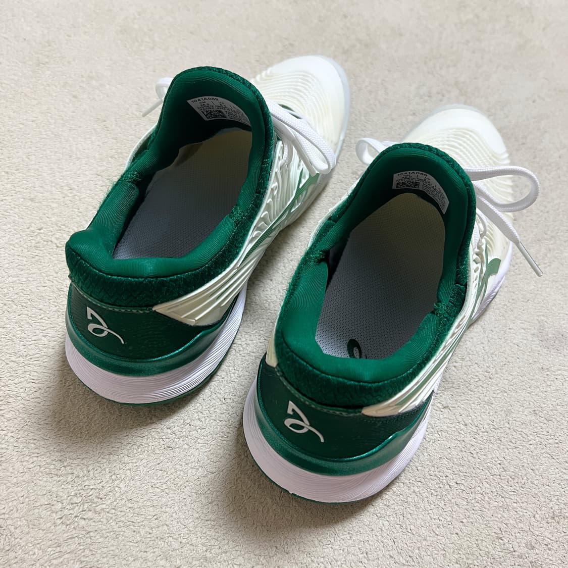 아식스 코트 FF 노박 2021 화이트 그린 상품이미지4