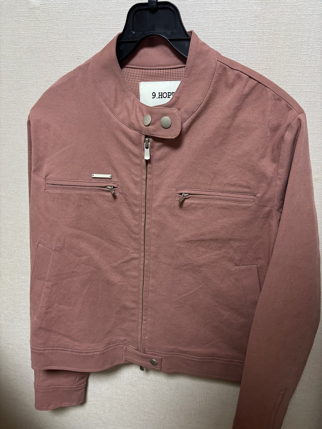 김아홉 lonely pink biker JK 판매합니다 상품이미지3