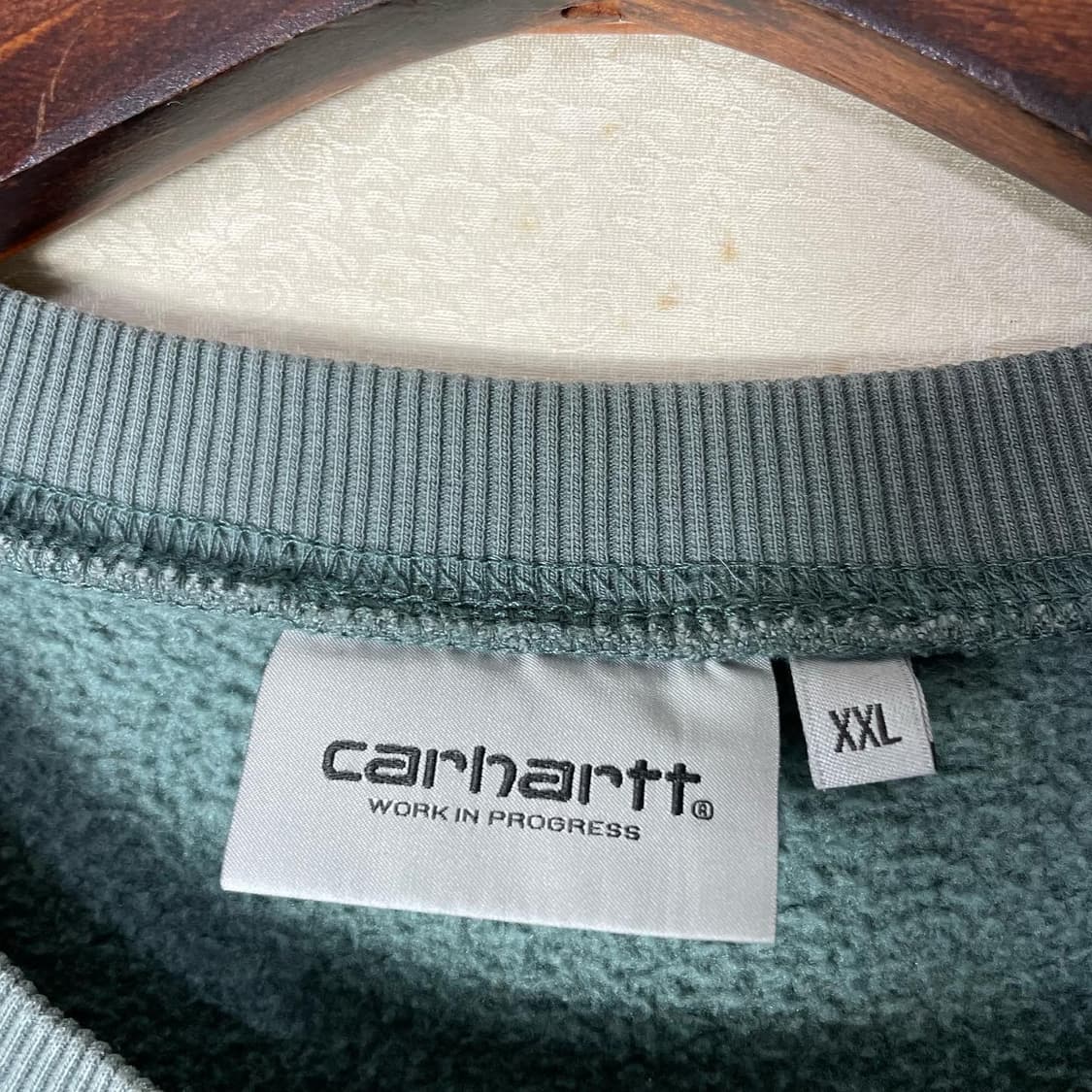 칼하트 WIP 엠브로이드 아치로고 맨투맨 상품이미지5