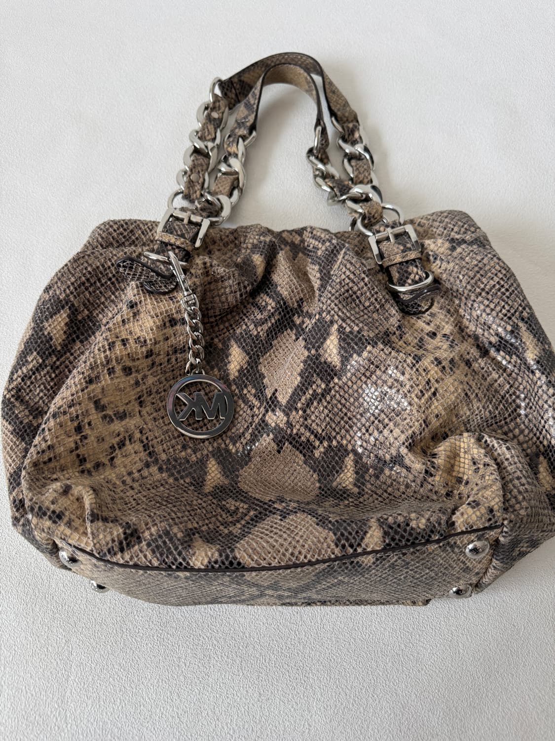 마이클코어스(MICHAEL KORS) 파이톤 숄더백 상품이미지2