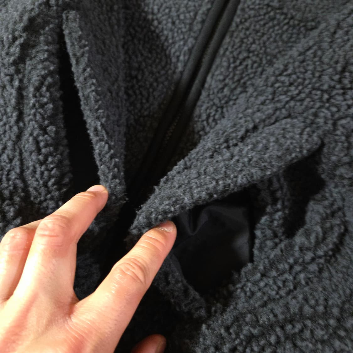 일본 LOGOS 셰르파 플리스 후리스 자켓 M 상품이미지6