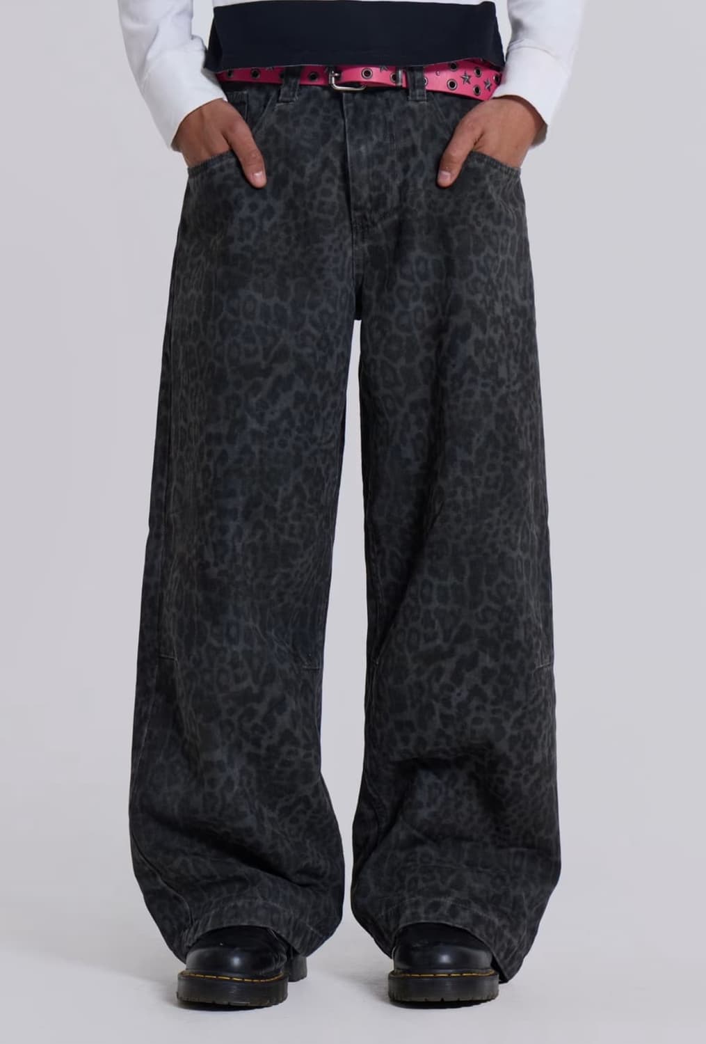 제이디드 런던 Overdyed Leopard Jean 상품이미지1