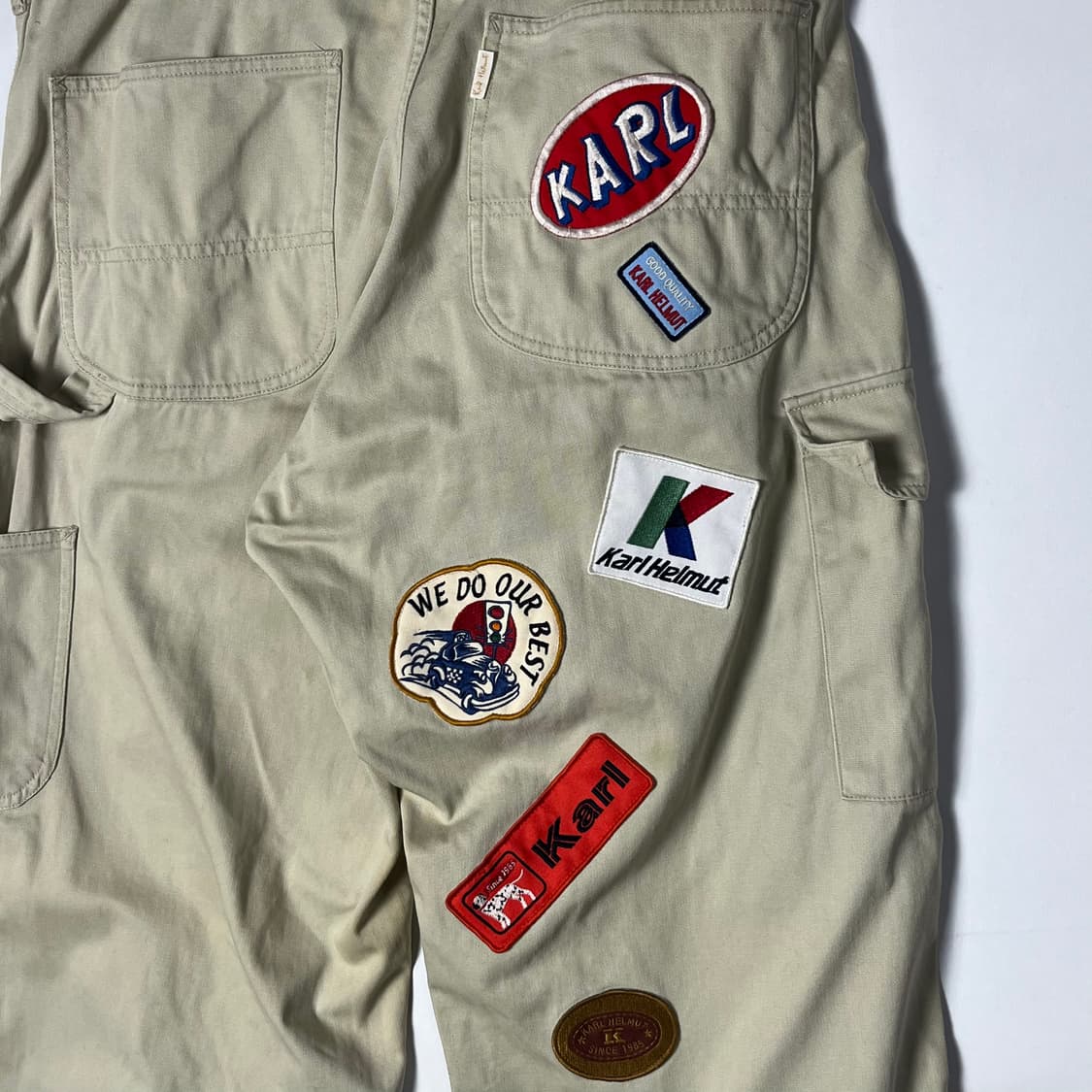 [KARL HELMUT] 칼헬무트 핑크하우스 멀티패치 카고팬츠 상품이미지4