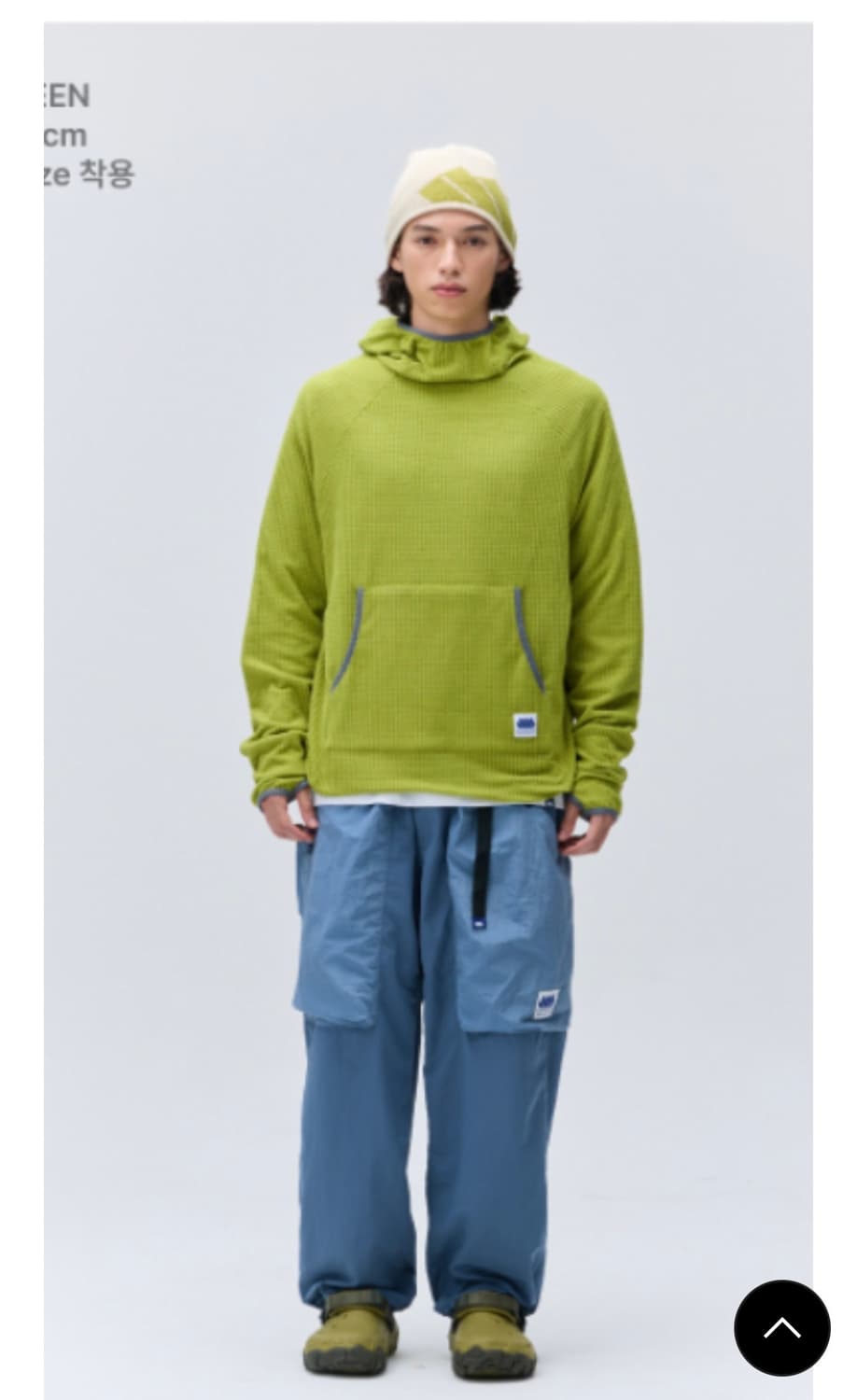 매든 퍼니 풀오버 후디 그린 상품이미지2