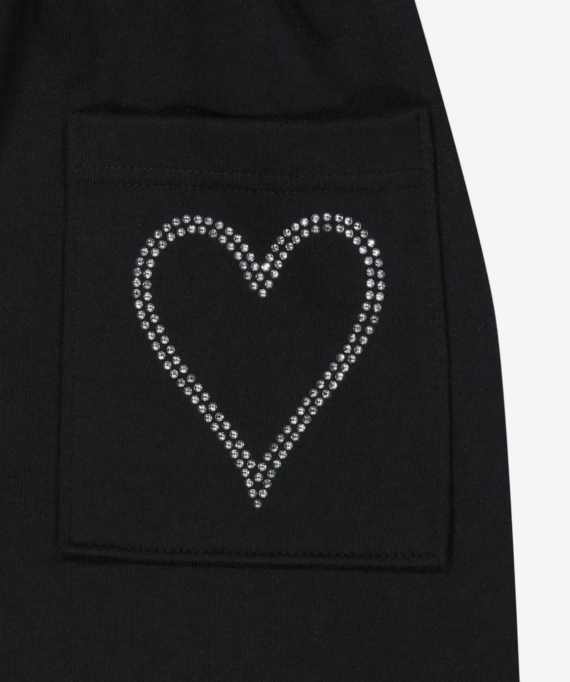 락케이크 Crystal Heart 2way Jogger - Black 상품이미지4