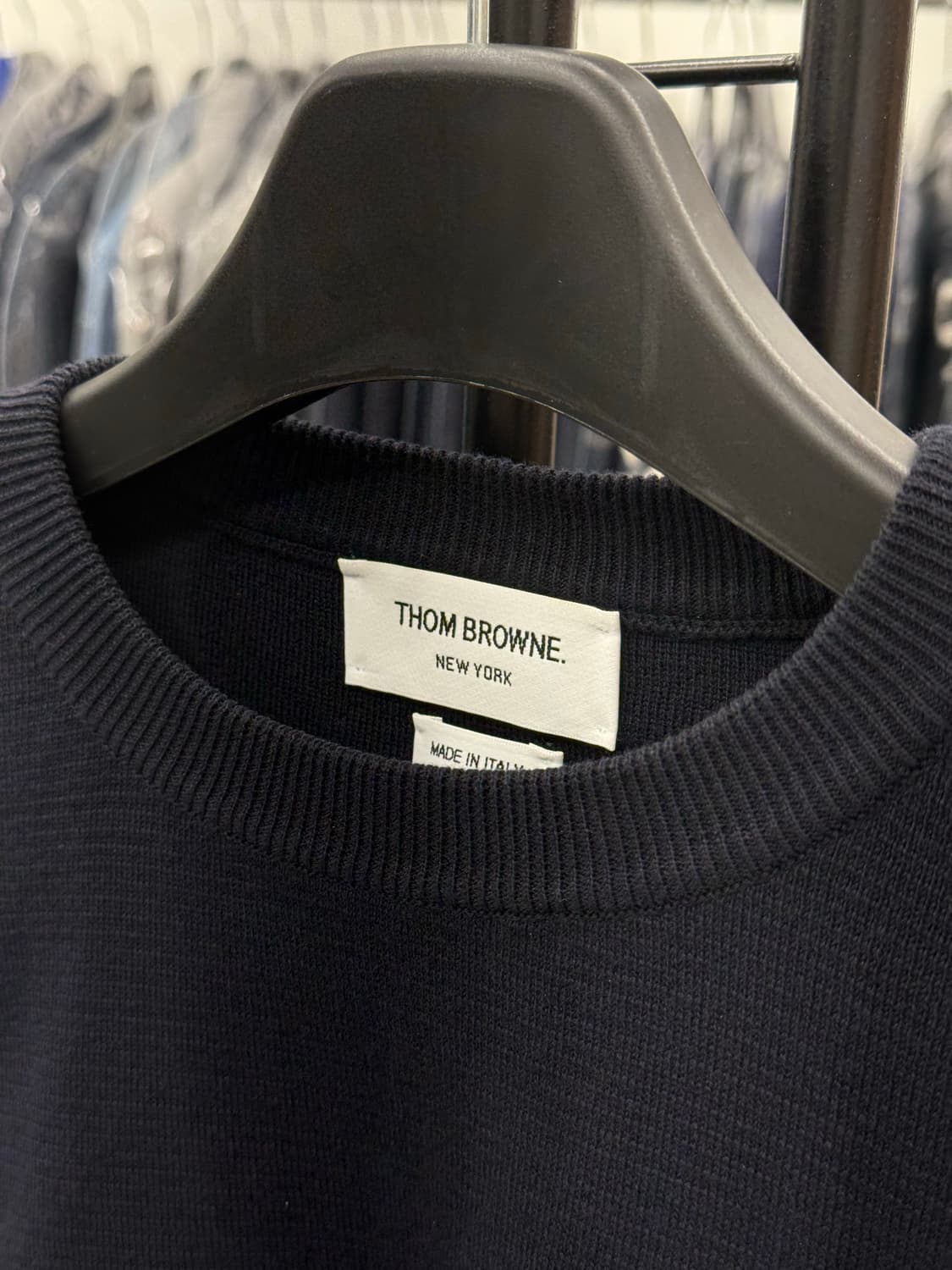 [3] 톰브라운 사선완장 밀라노스티치 니트 상품이미지6