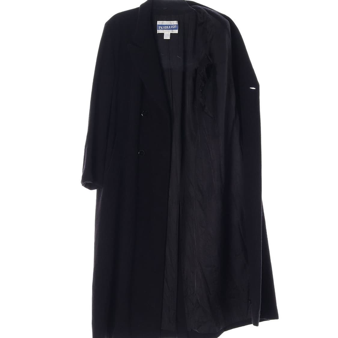 USA 펜들턴 울 100% 더블 브레스티드 롱 코트 상품이미지2