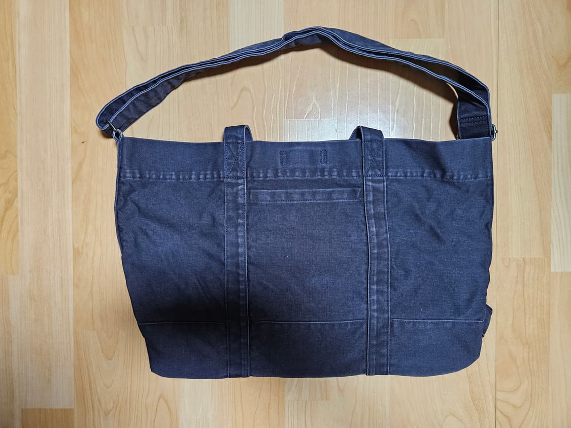 유니온블루 밀리터리 토트백 워시드 네이비 상품이미지2