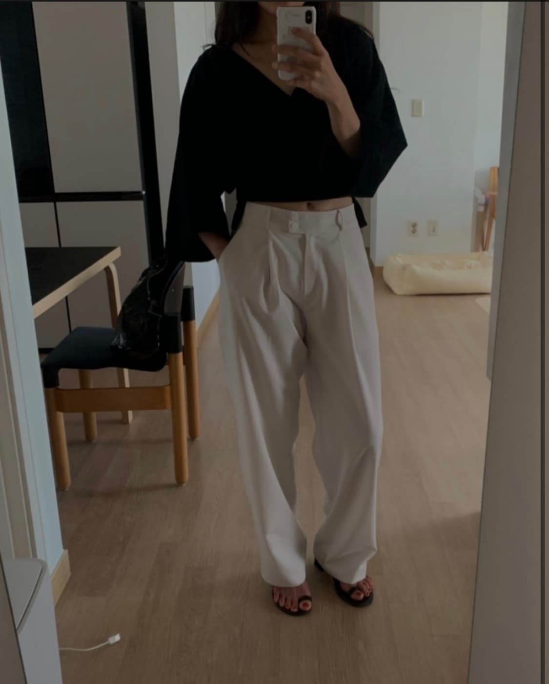 커넥팅더닷 ctd 헬레나 썸머 슬랙스 여름 슬랙스 파크투 m 상품이미지6