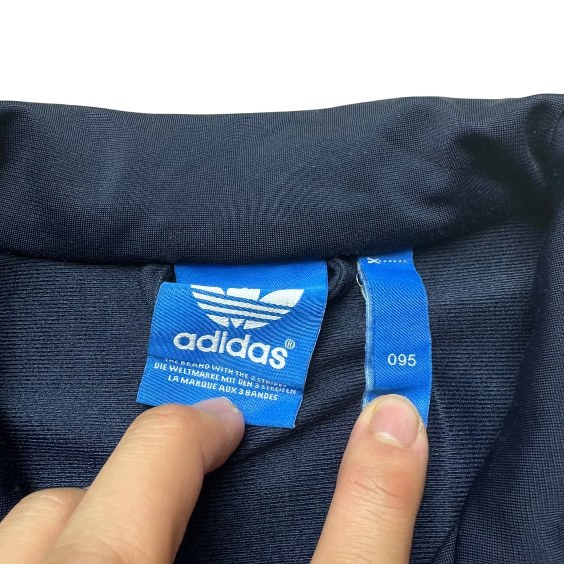 아디다스 파이어버드 네이비 져지 집업 상품이미지3