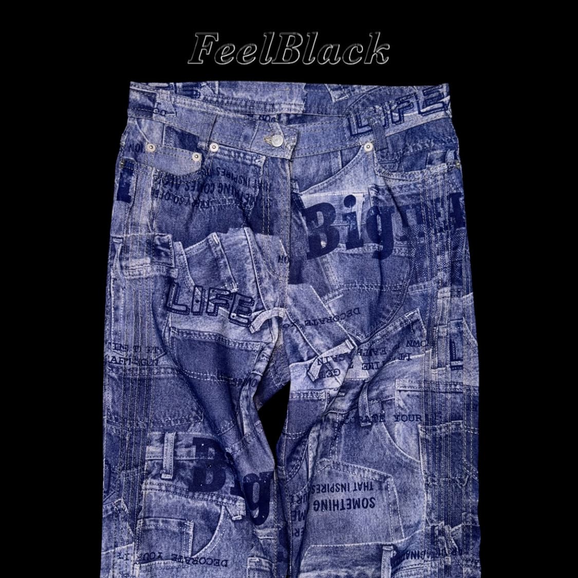 GK Blue Cubic Sparkle Vintage Denim 상품이미지2