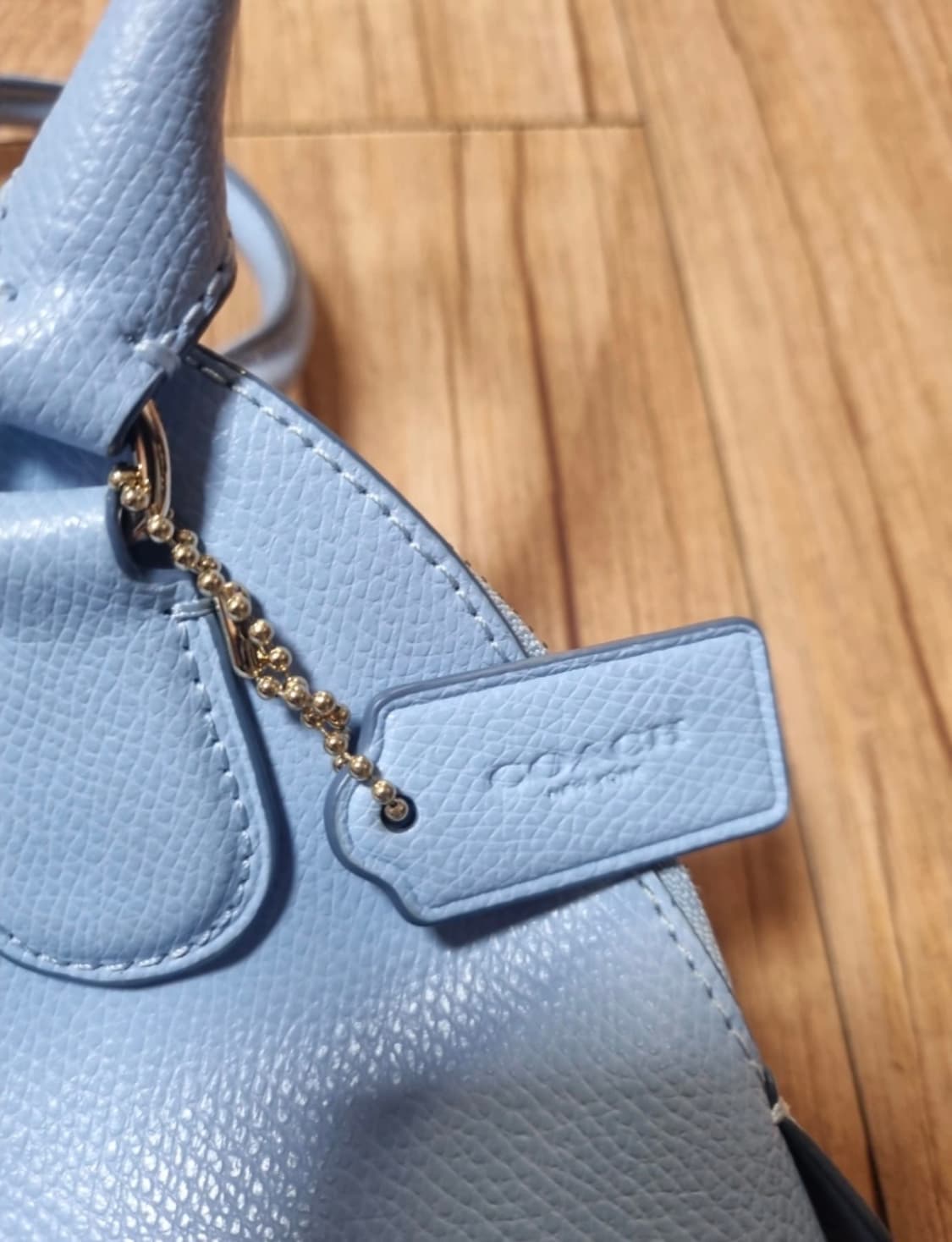 코치 돔 토트백 베이비블루 / 코치 숄더백 / 코치 크로스백 / 코치가방 상품이미지4