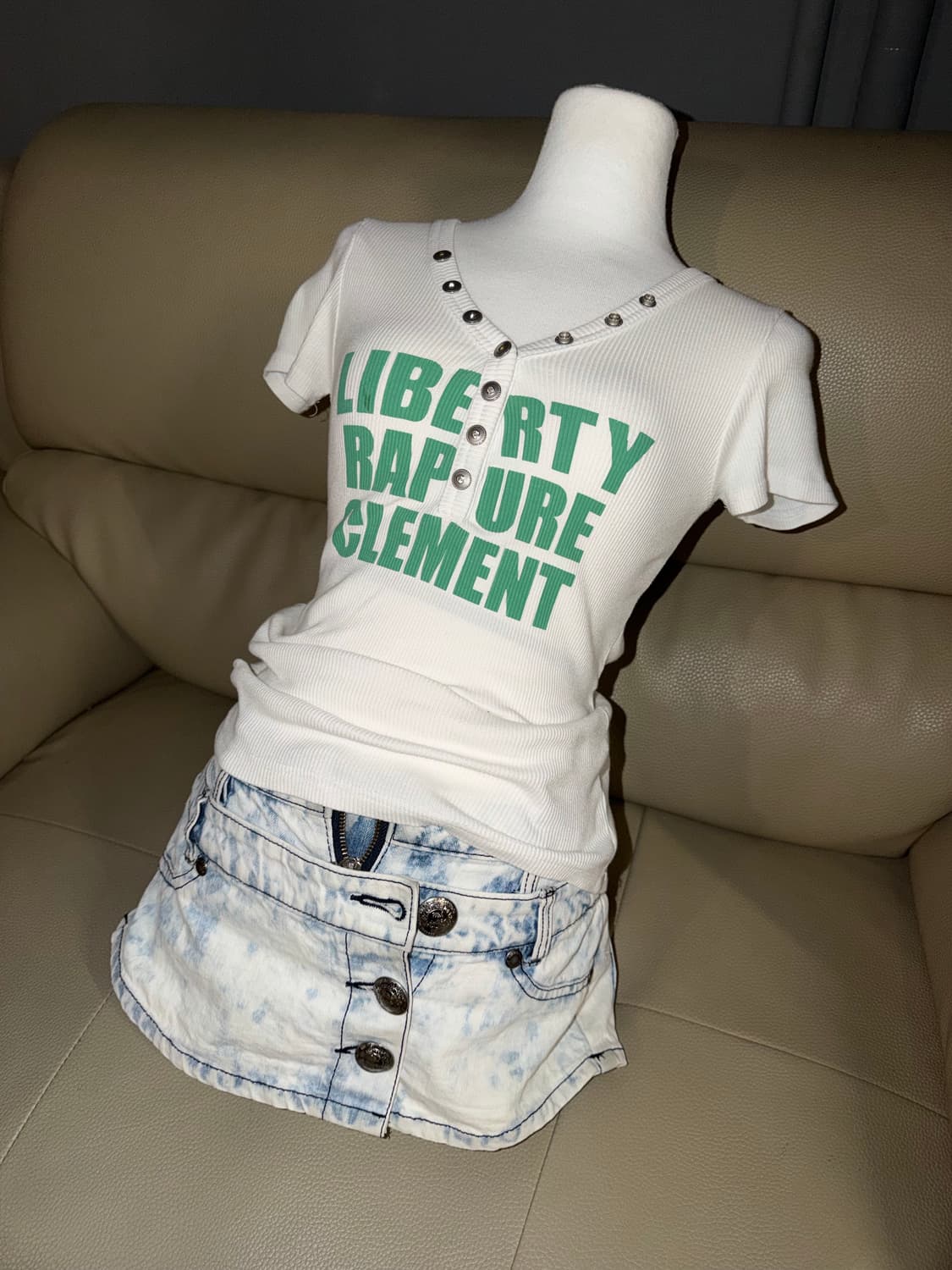 Kitsch y2k girl set 상품이미지1