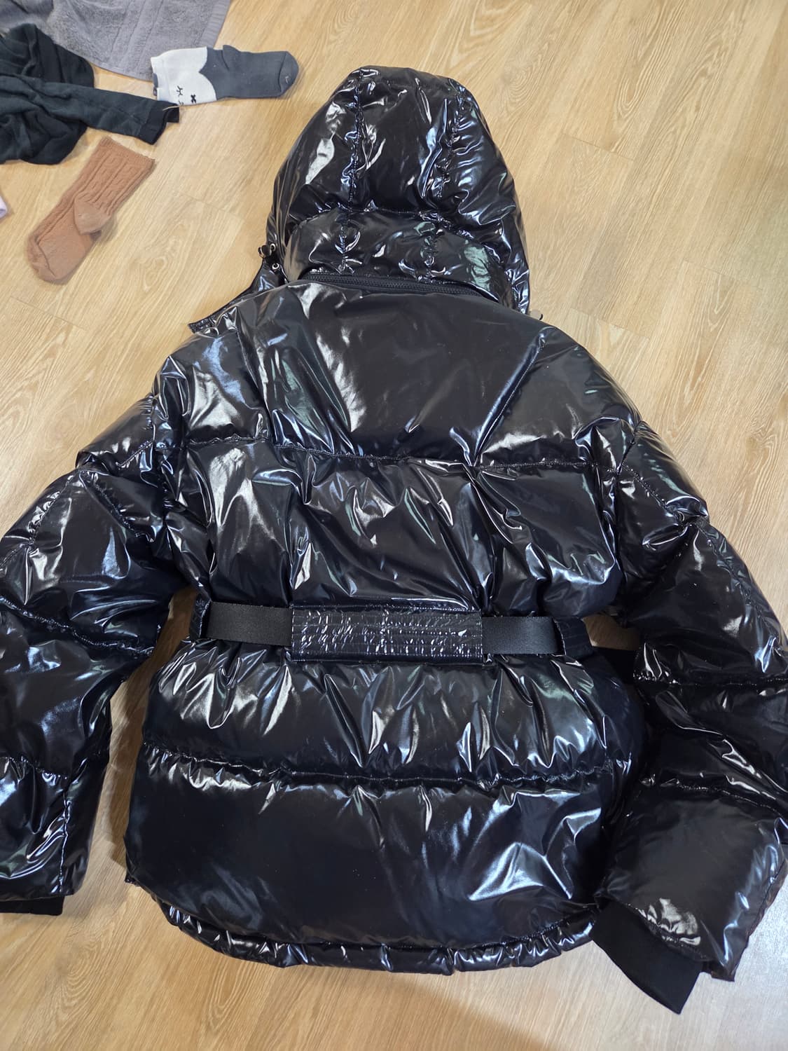 메종미네드 벨티드 패딩 105 상품이미지3