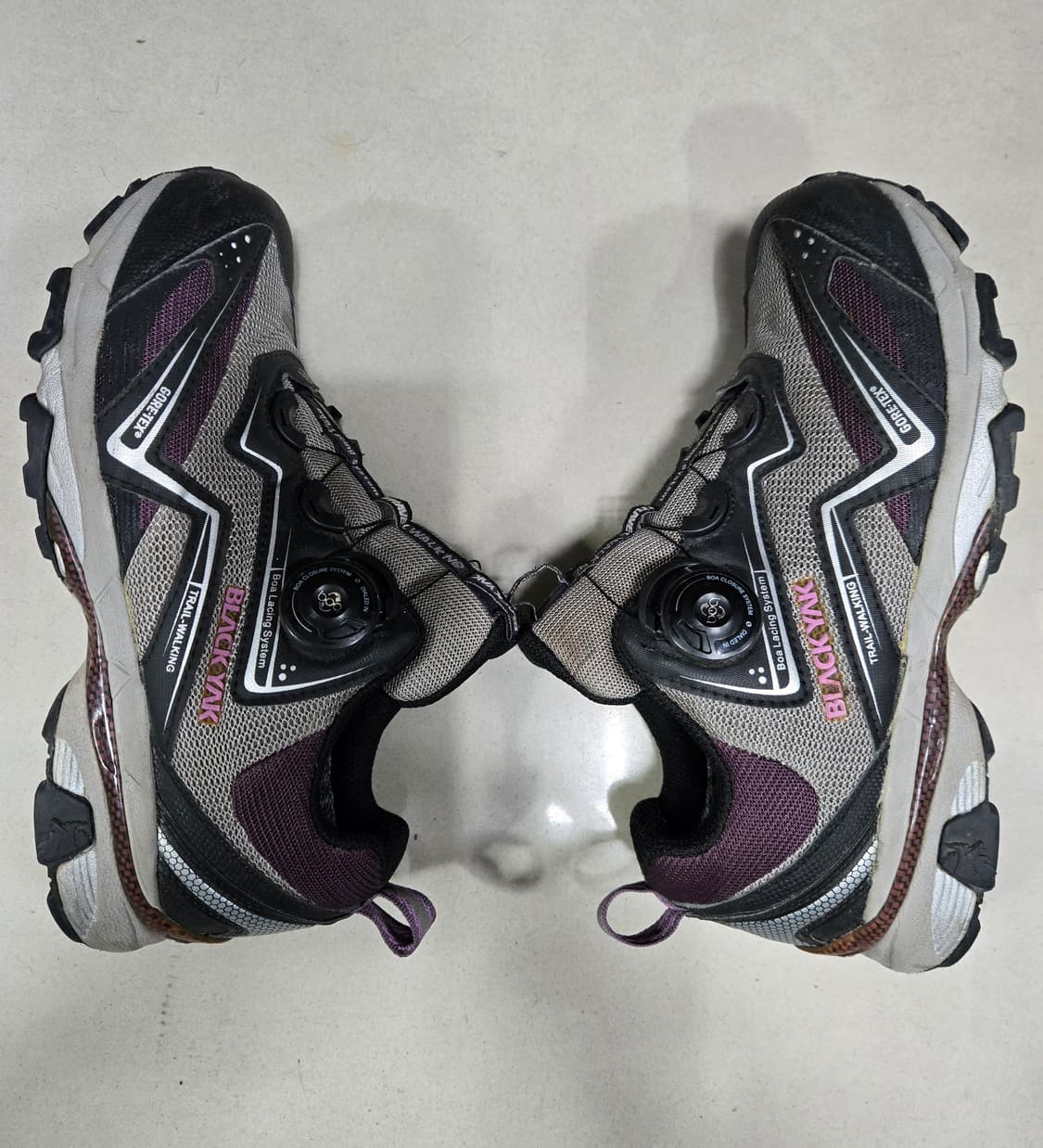 블랙야크 고어텍스 오솔라이트 보아 다이얼 트레일 등산화 250 상품이미지3