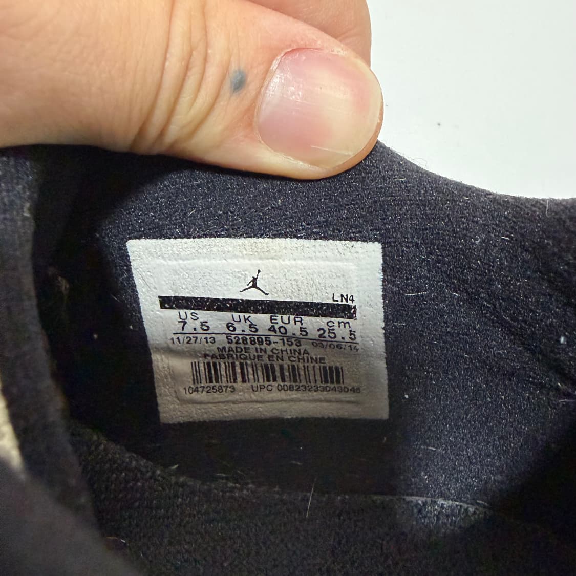 나이키 에어 조던 11 콩코드 로우 255mm 상품이미지10