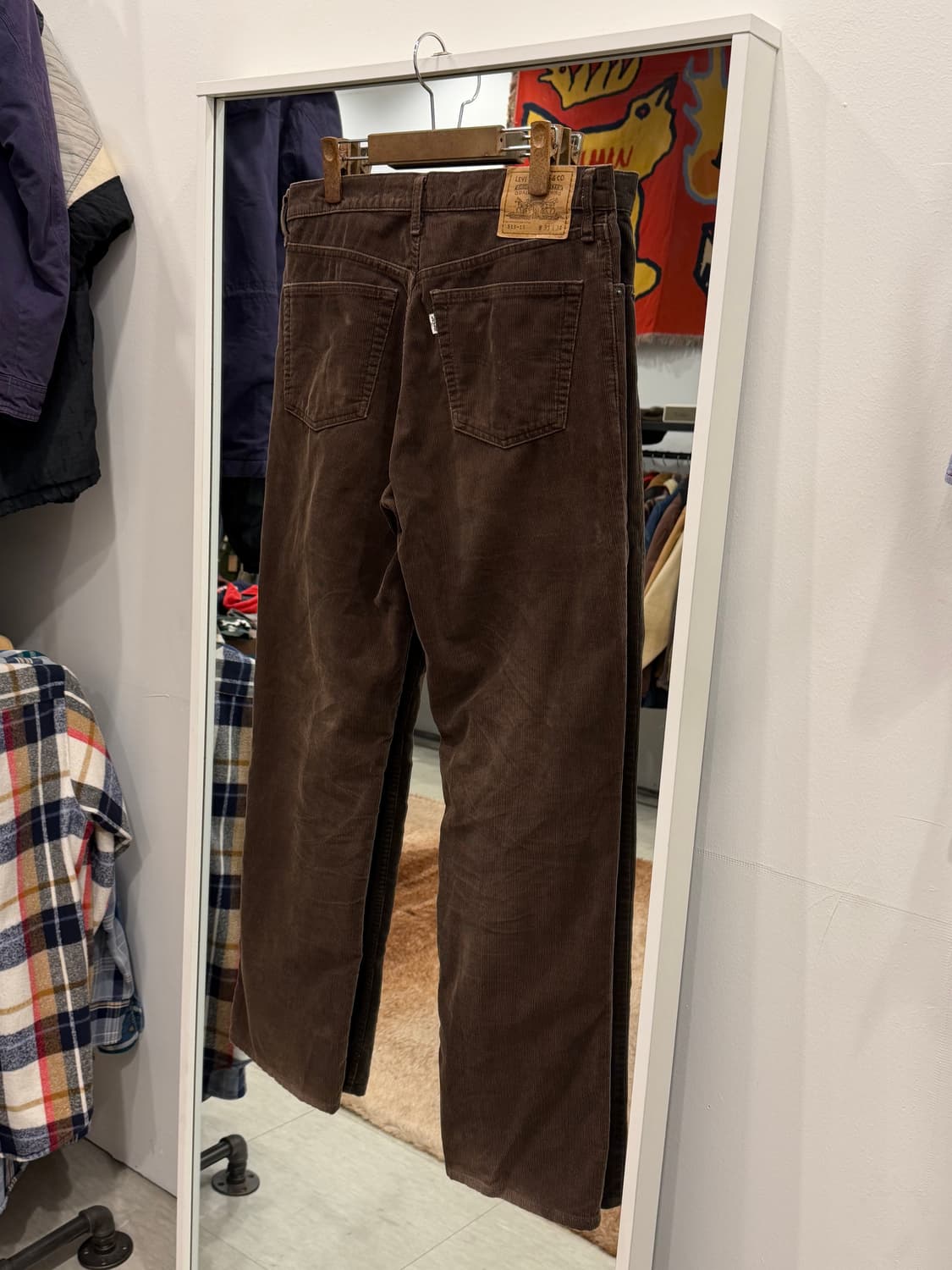 90s Levis 리바이스 515 코듀로이 팬츠 (33) (Japan) 상품이미지6