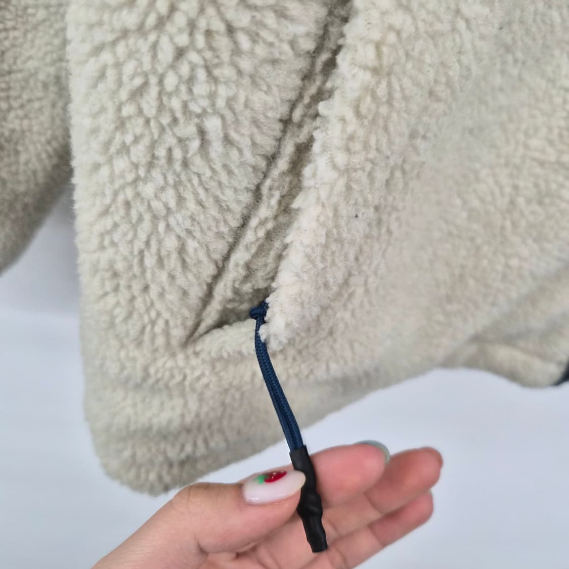 커버낫 양면 후리스 후드 집업 남성 L 상품이미지3