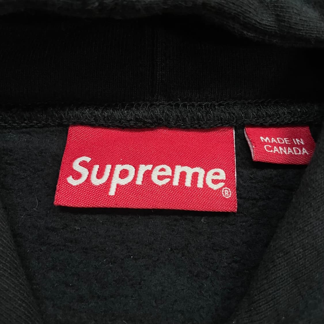 슈프림 Supreme 21ss 돈 케어 후드티 블랙 상품이미지4