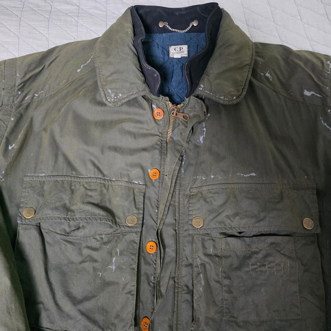 [52] 빈티지 88AW CP컴퍼니 아카이브 마시모 오스티 멀티포켓 자켓 상품이미지3