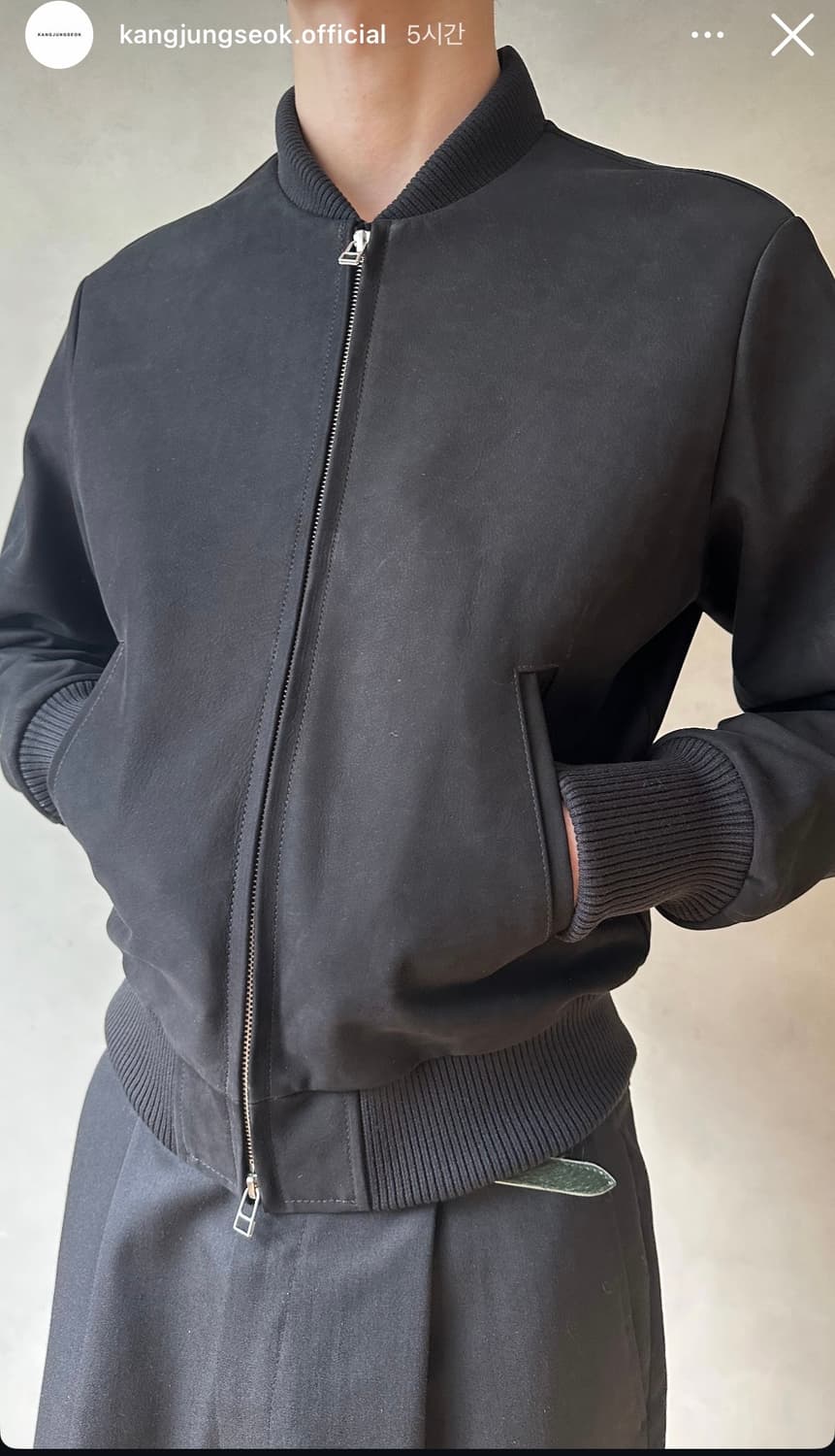 강정석 Permanent Leather Jacket 50 상품이미지1