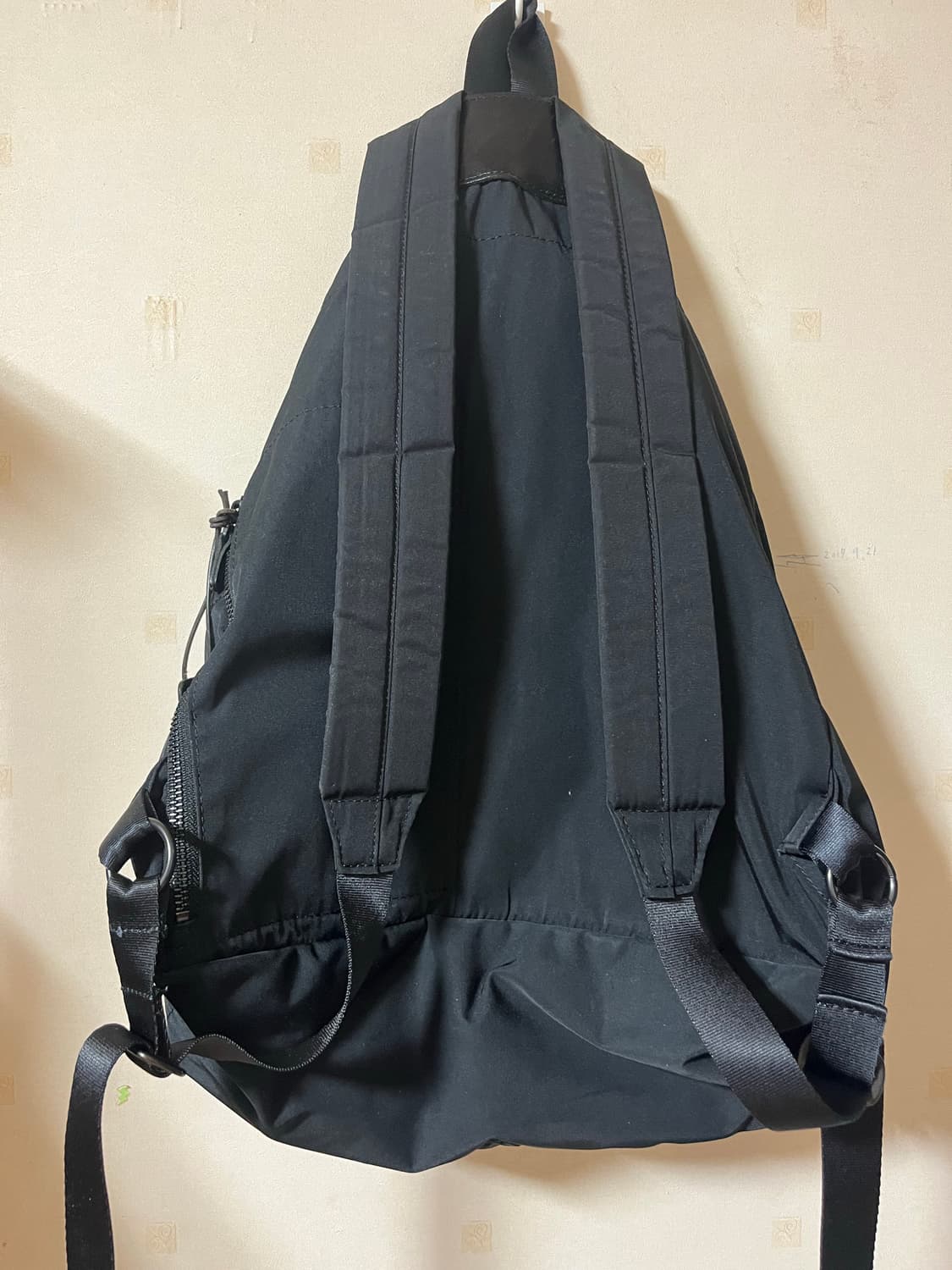 아미아칼바 개버딘 백팩 블랙 상품이미지3