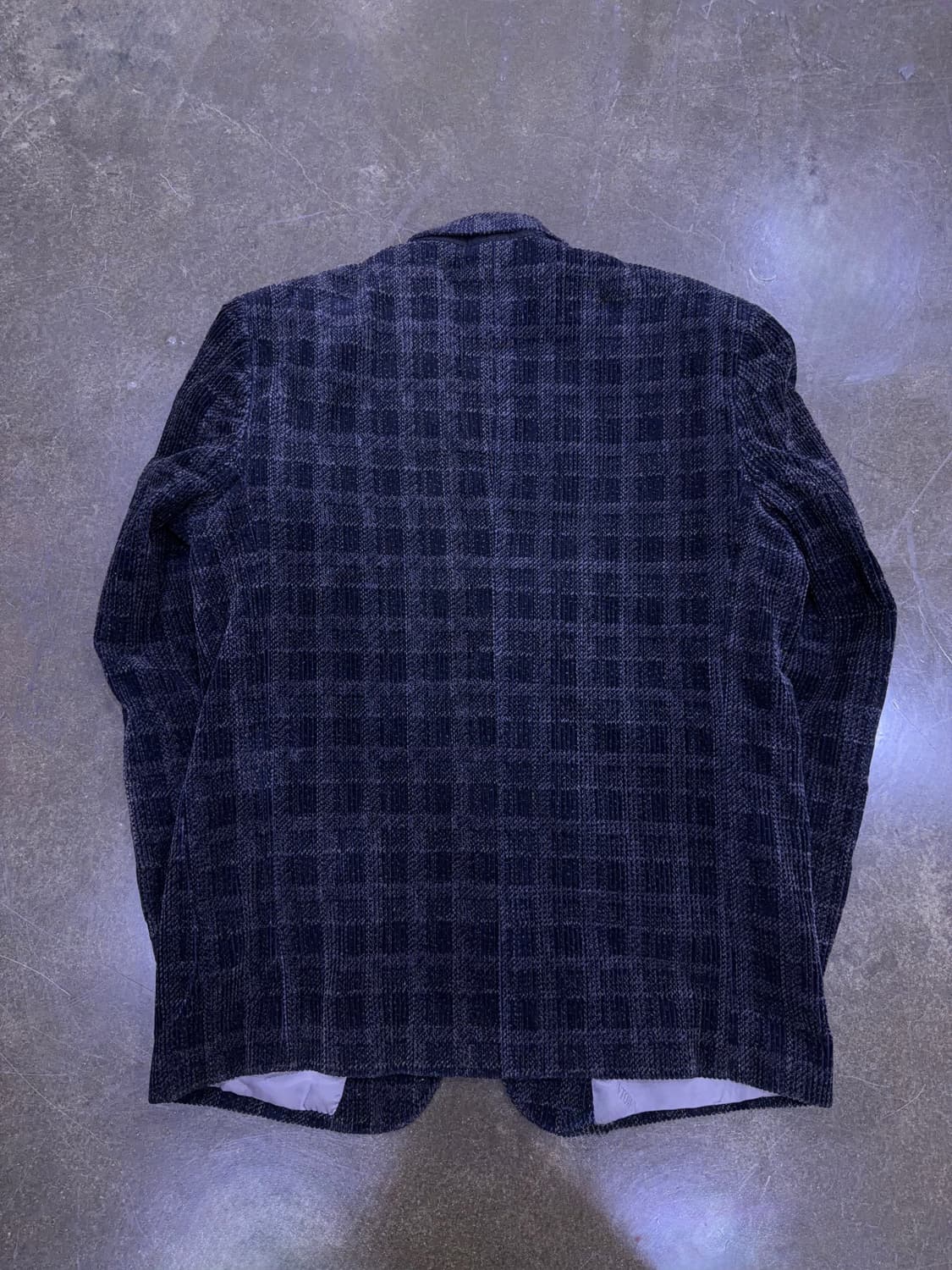 칼빈타운 80's 체크 패턴 헤비 코듀로이 스포츠자켓 블레이저 40 상품이미지2