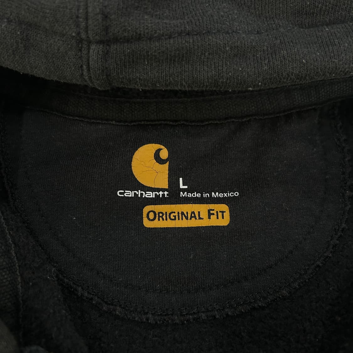 칼하트 블랙 후드집업 100 상품이미지2