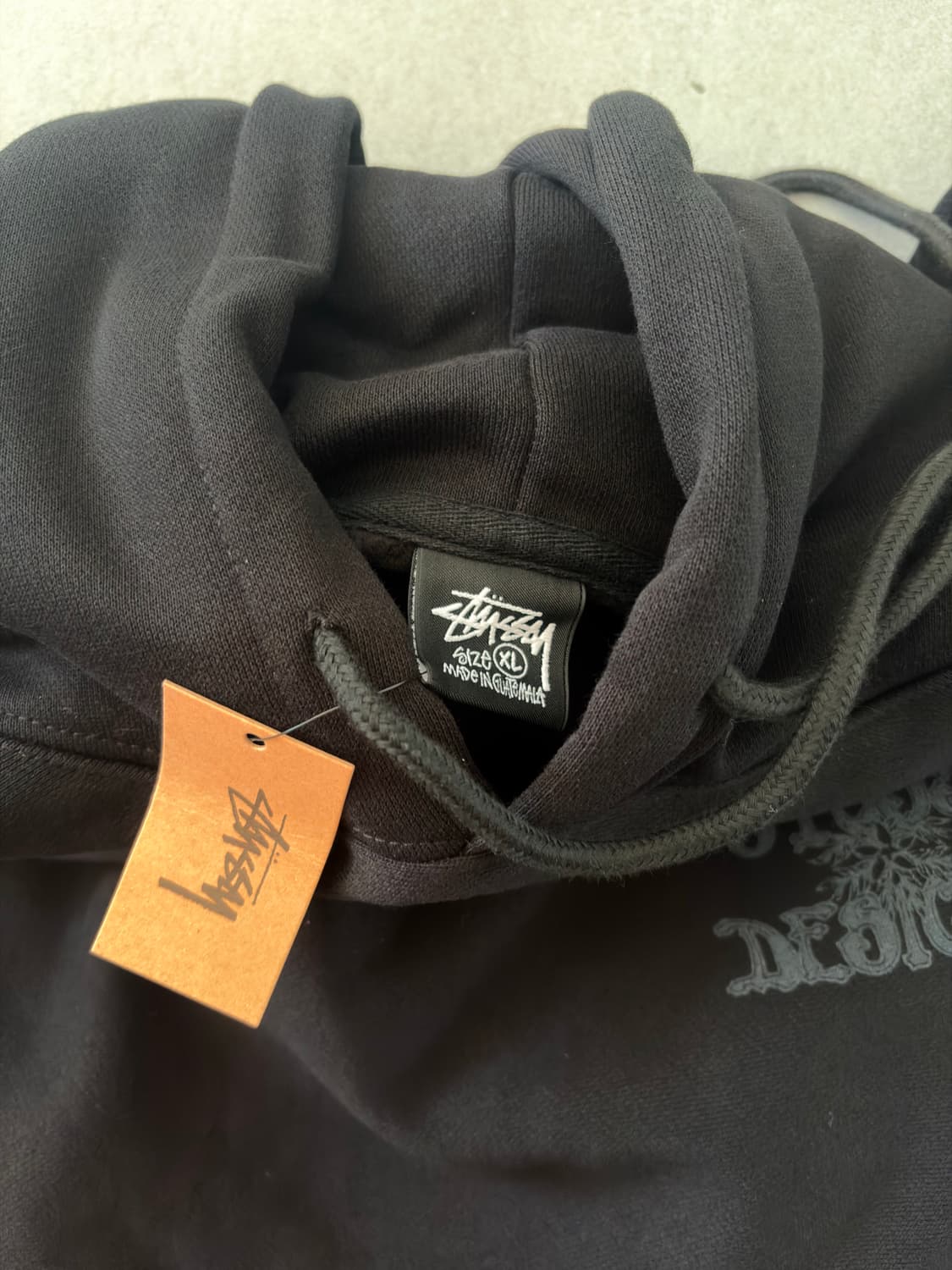 스투시 웨스 팜스 후드티(Stussy Wes Palms Hoodie) 블 상품이미지5