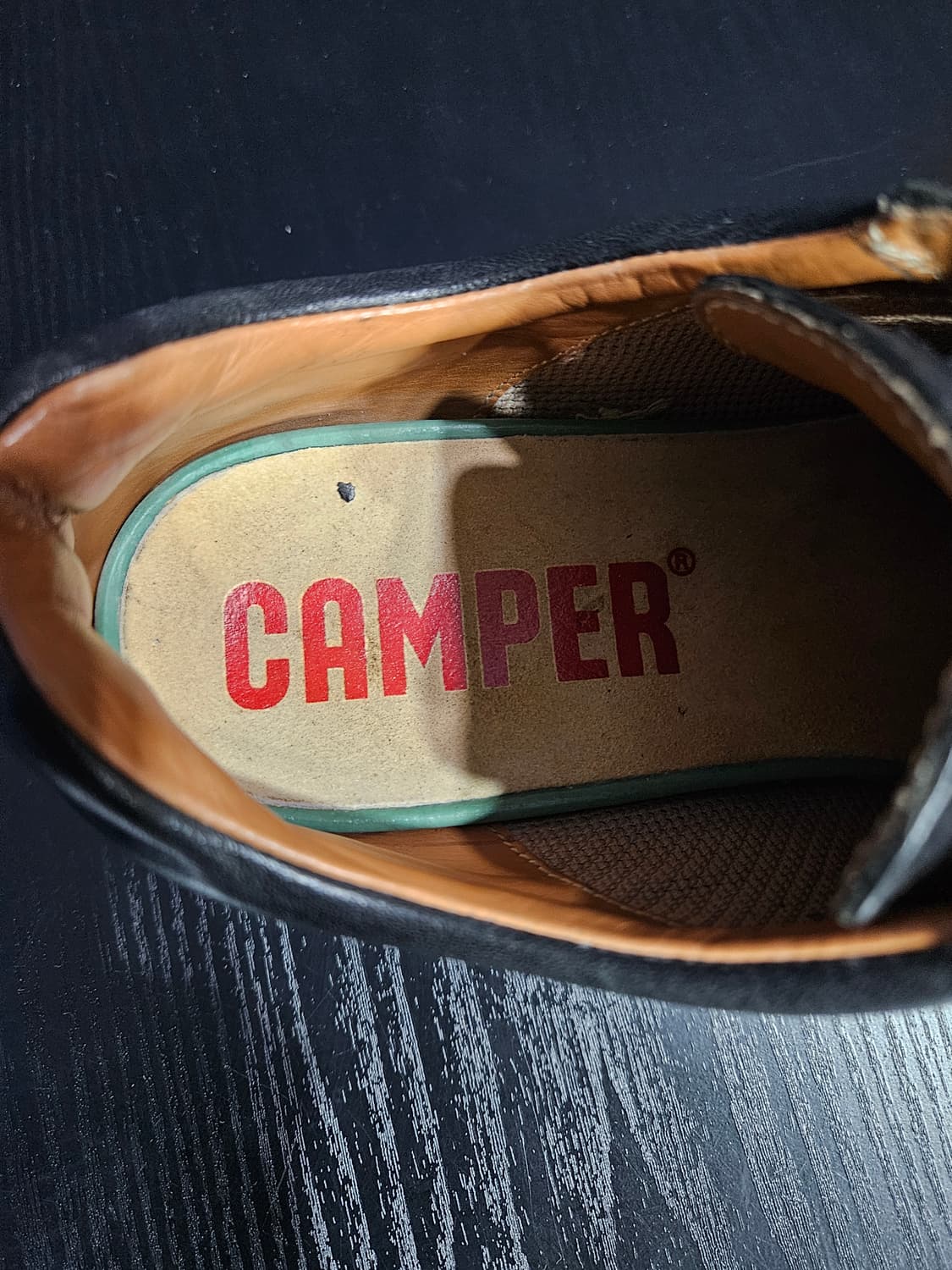 캠퍼 블랙 남성 42 가죽 스니커즈  상품이미지4