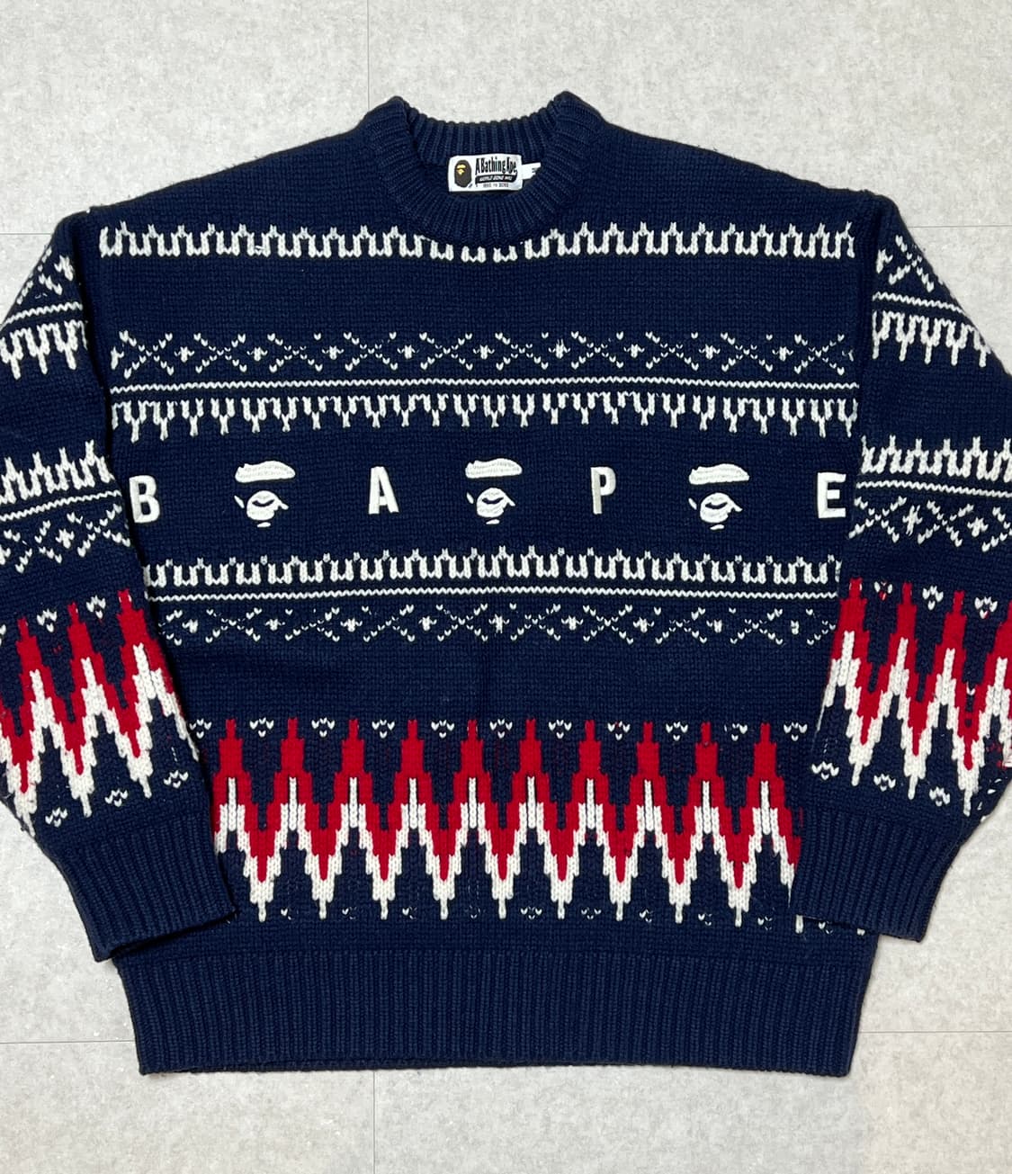 베이프 니트 상품이미지1