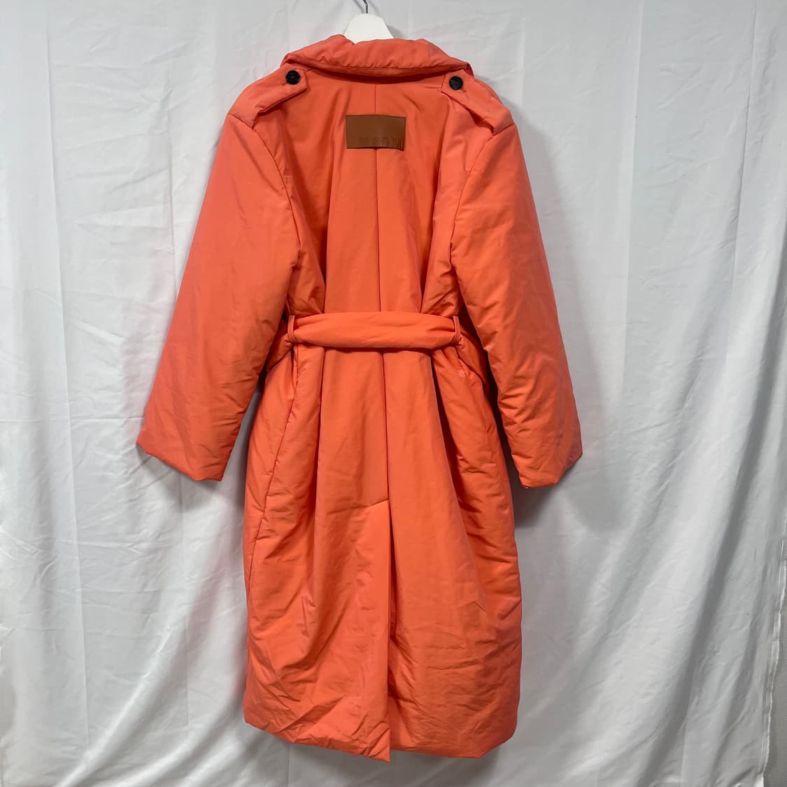 MSGM(엠에스지엠) 오렌지 트렌치 코트 패딩 상품이미지2