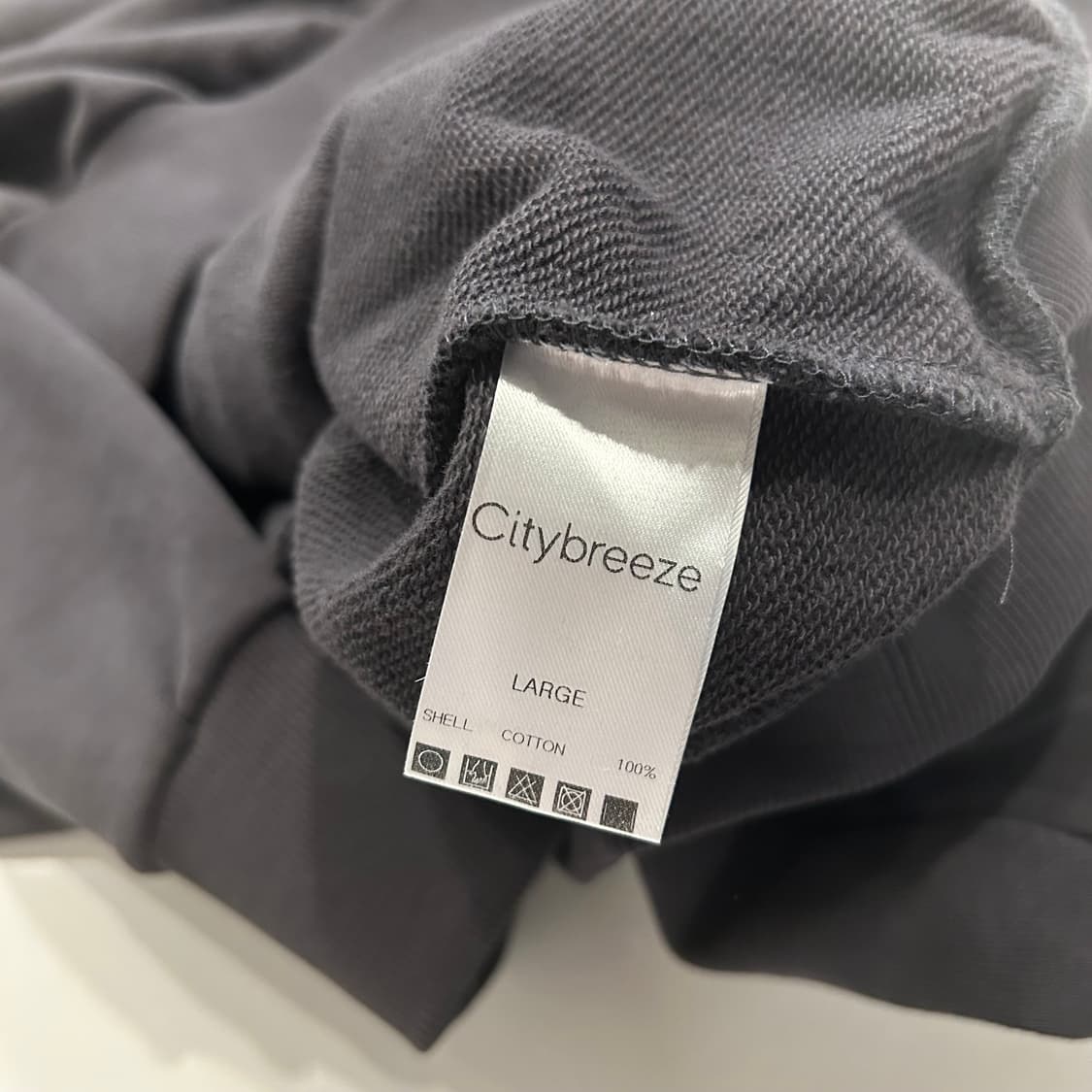 [L] CTBRZ 시티브리즈 더블 지퍼 후드집업 새상품 A933 상품이미지8