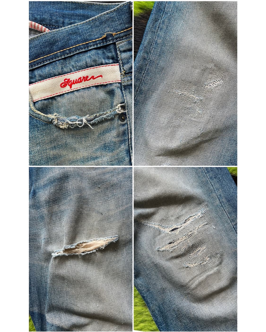 90-00s S?UAPE Japan Sugar Skull Denim 상품이미지5
