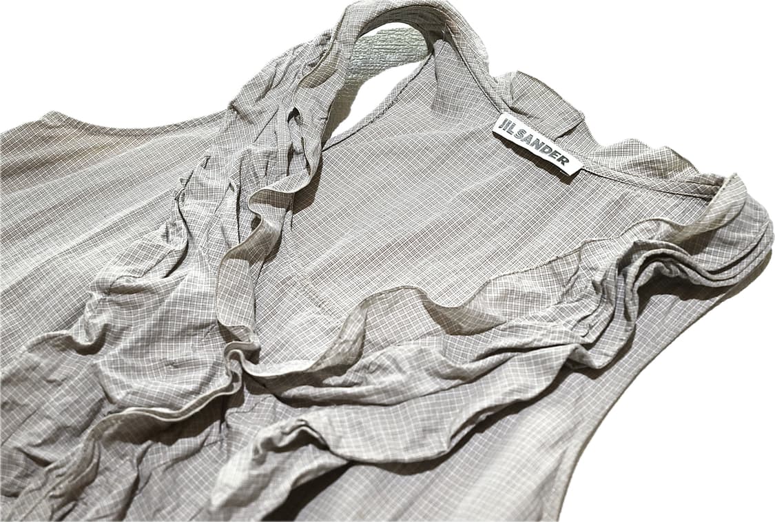 Jil sander by raf 2010 ruffle sleeveless 상품이미지3