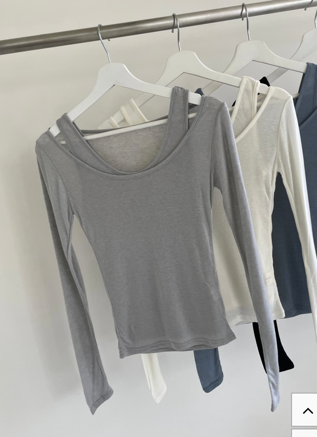 텐셀 레이어드 티셔츠 새상품 상품이미지5