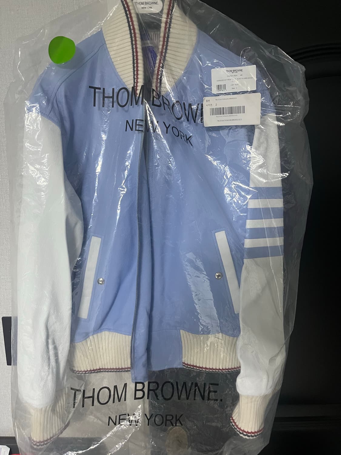 톰브라운 램스킨 블루종 2사이즈 급처 상품이미지2