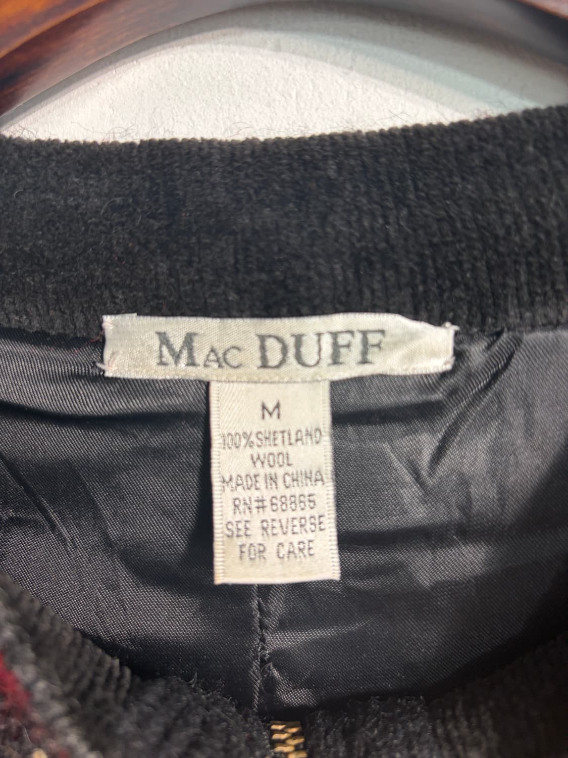 [M] Shetland 울 100% 자수 노르딕 니트 가디건 M 상품이미지8