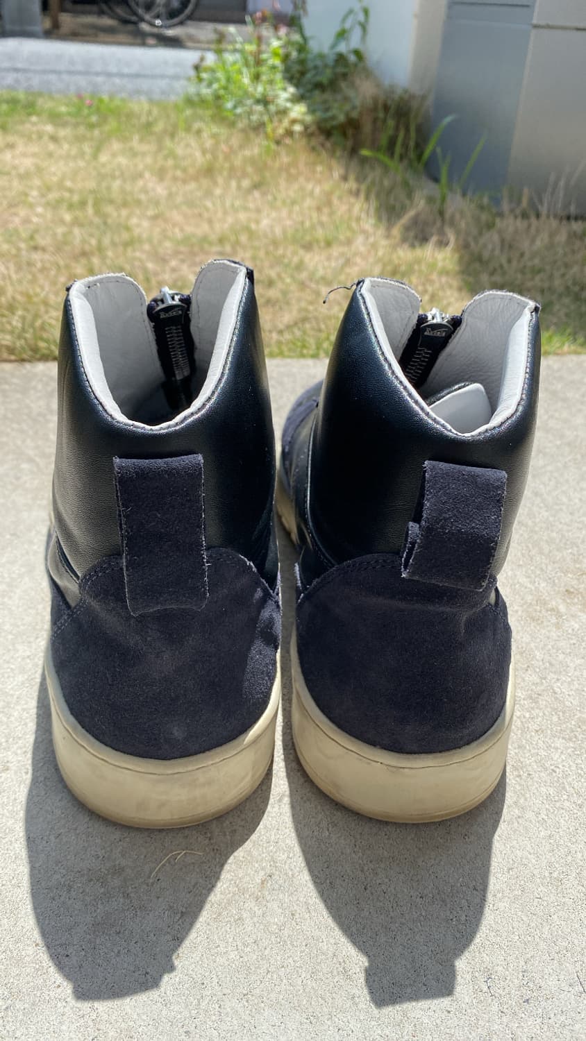 Retro Futurism Leather Sneakers 상품이미지4